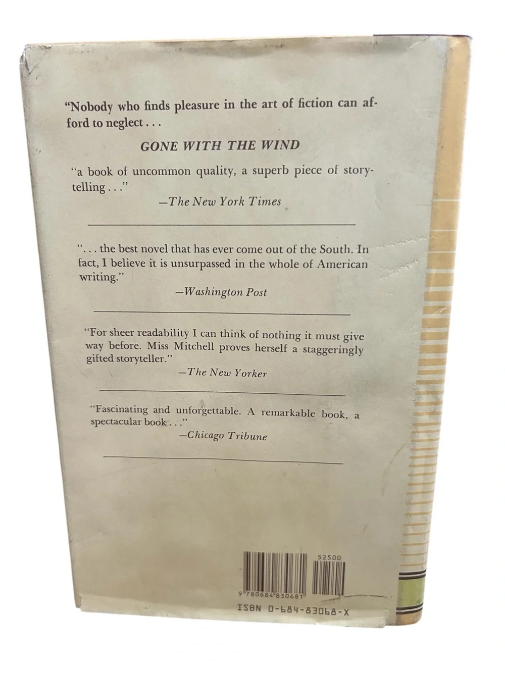 Gone with the Wind Hardcover Margaret Mitchell Book Novel